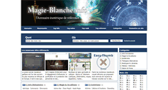 Desktop Screenshot of magie-blanche.info